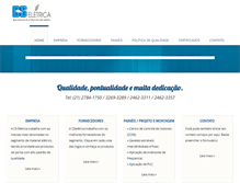 Tablet Screenshot of cseletrica.com